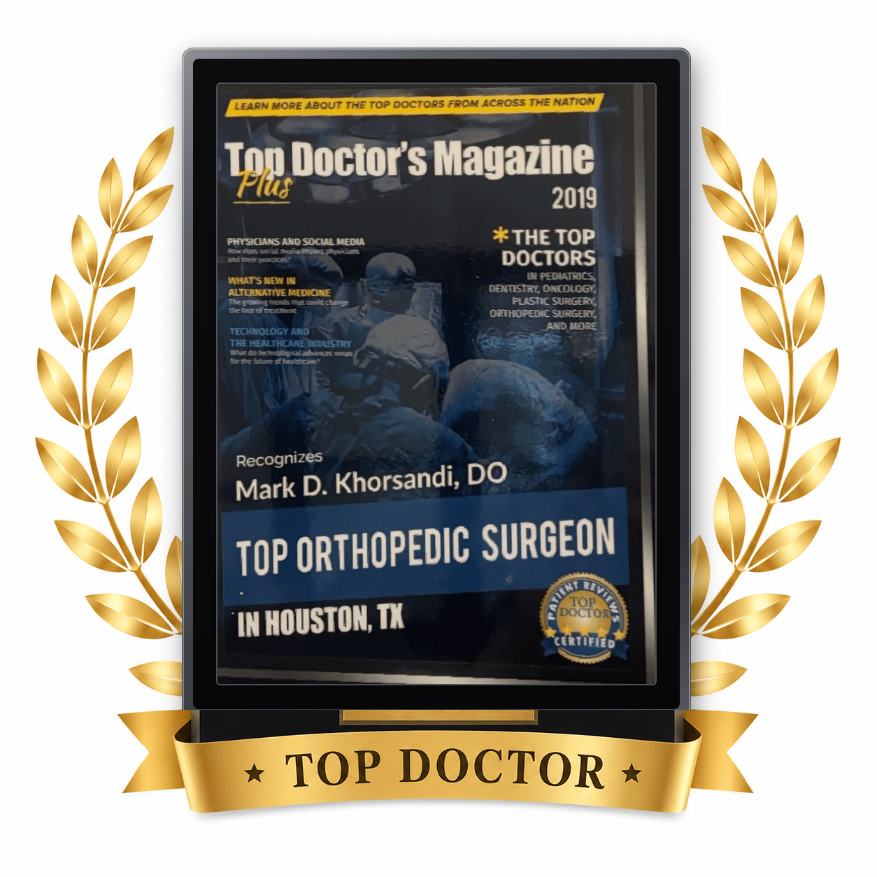 Top Orthopedic Surgeon 2019