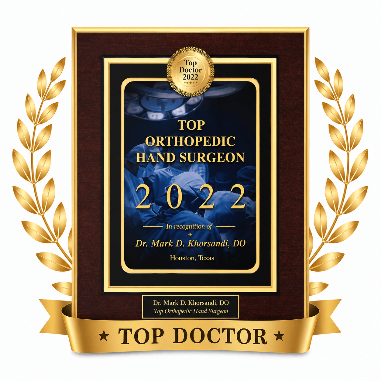 Top Orthopedic Hand Surgeon 2022